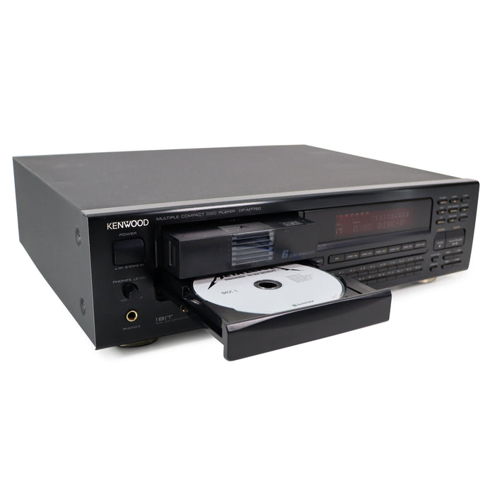 Kenwood DP-M7750 6-Disc Cartridge CD Player-Electronics-SpenCertified-refurbished-vintage-electonics