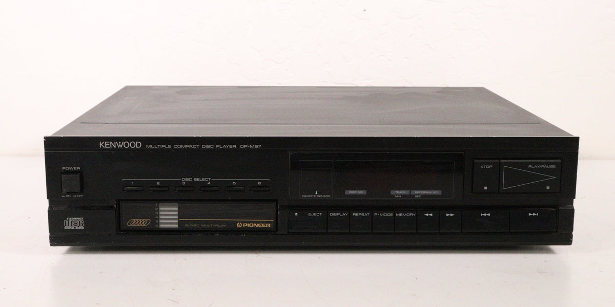 激レアKENWOOD KDC-9(B) COMPACT DISC PLAYER Kenwood DP-M97 6 Disc Cartridge Compact Disc Player — SpenCertified
