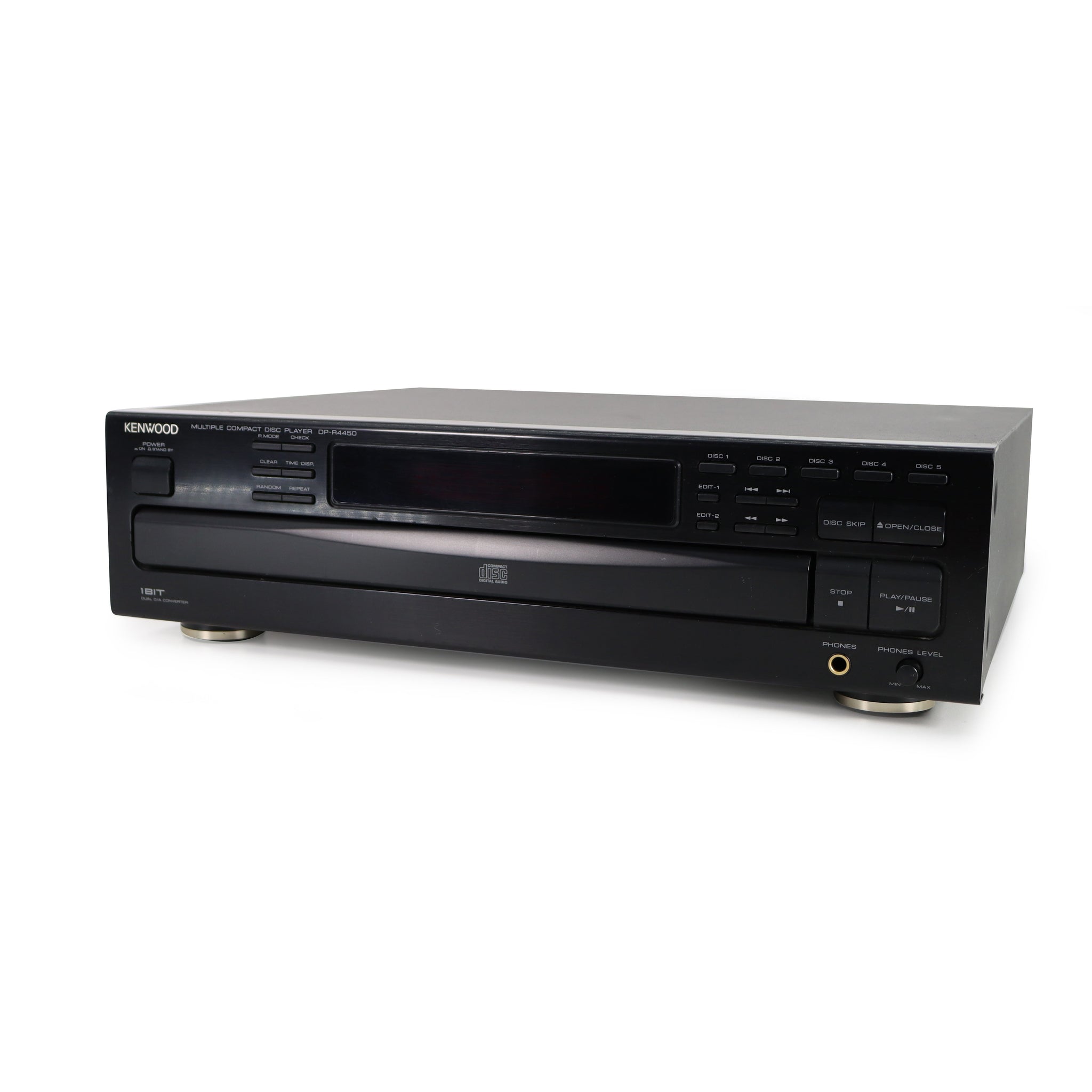 Kenwood DP-R4450 5-Disc CD Changer Compact Disc Player — SpenCertified
