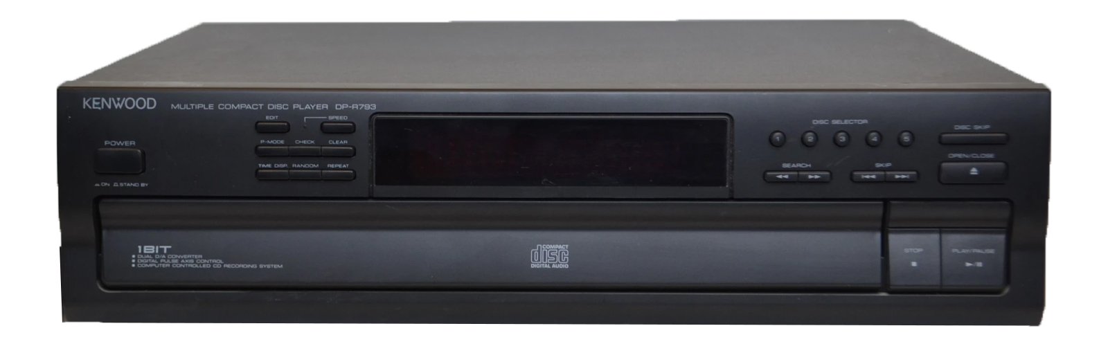 Kenwood DP-R793 5-Disc CD Changer-Electronics-SpenCertified-refurbished-vintage-electonics