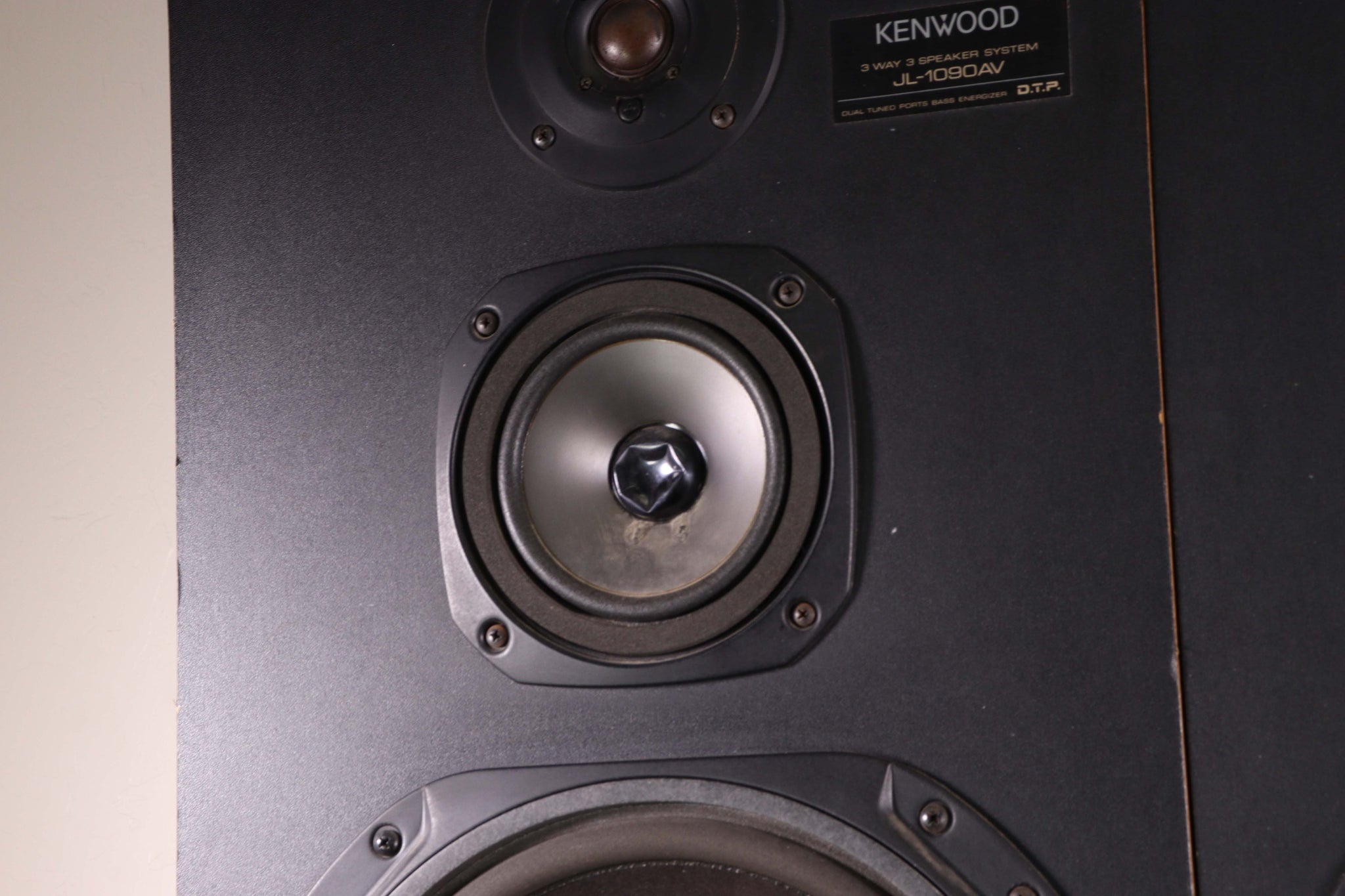 Kenwood JL1090AV 3Way Tower Speaker Pair System Dual Tuned Ports