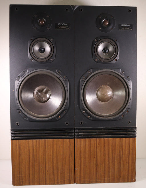 Kenwood JL-1090AV 3-Way Tower Speaker Pair System Dual Tuned Ports-Speakers-SpenCertified-vintage-refurbished-electronics