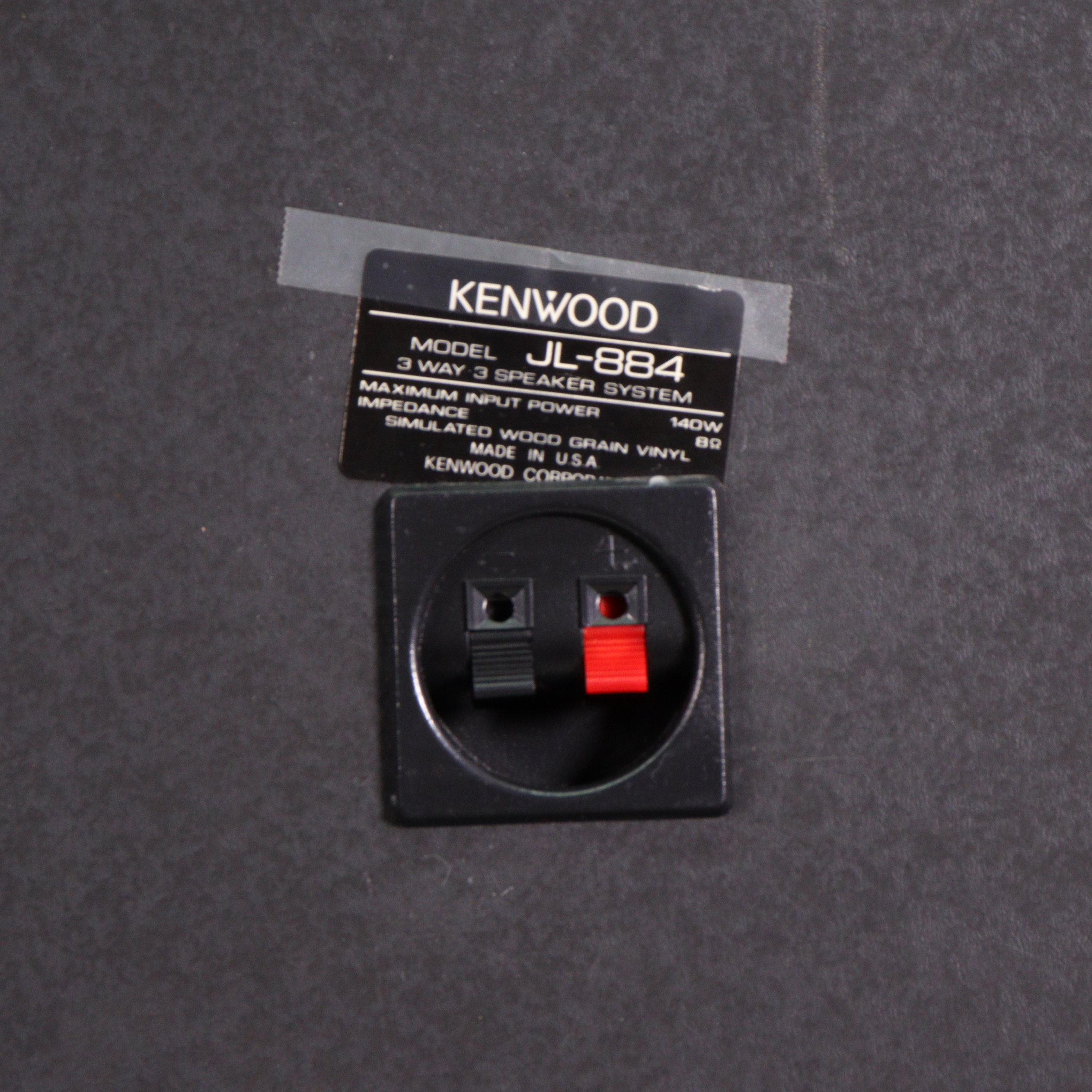 Kenwood jl 997 2024 speakers