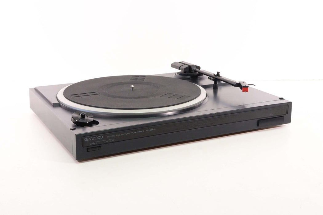 Kenwood KD-291R Full Automatic Turntable (Needs New Needle) (One Lid Hinge Missing)-Turntables & Record Players-SpenCertified-vintage-refurbished-electronics