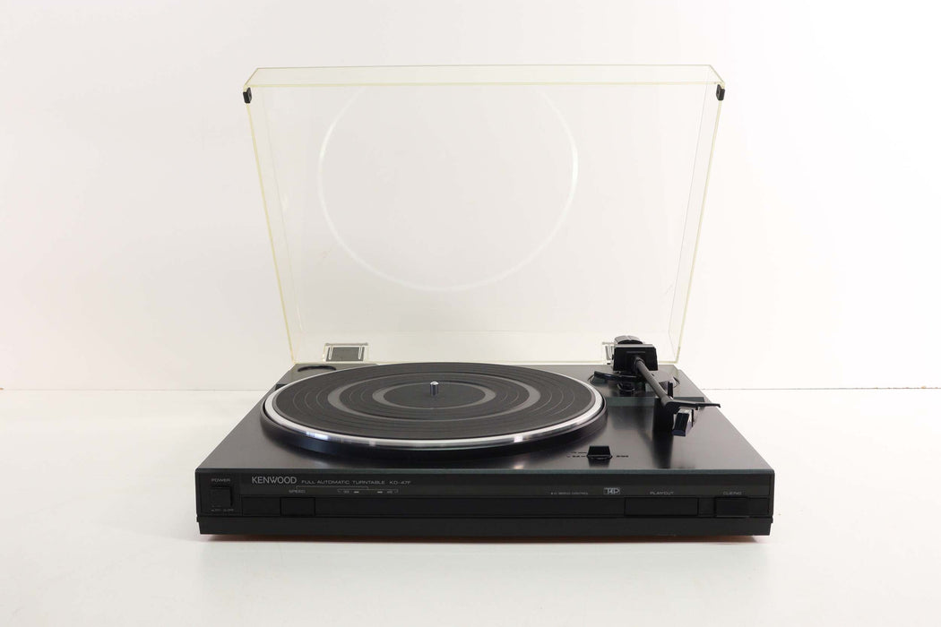 Kenwood KD-47F Full Automatic Turntable (Needs a new needle)-Turntables & Record Players-SpenCertified-vintage-refurbished-electronics