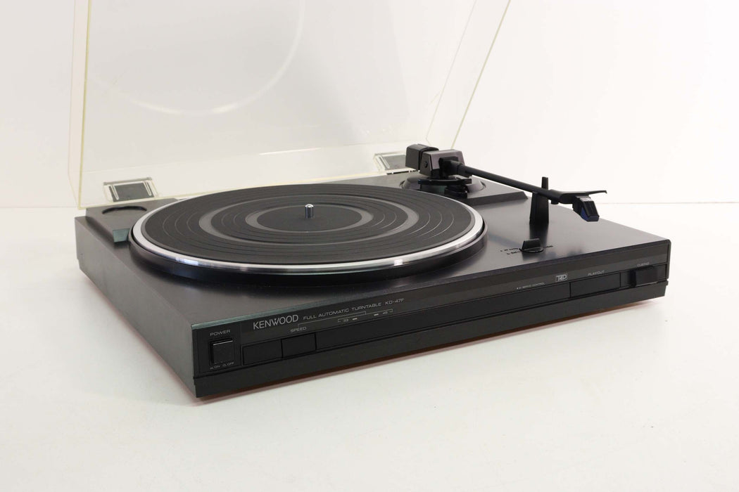 Kenwood KD-47F Full Automatic Turntable (Needs a new needle)-Turntables & Record Players-SpenCertified-vintage-refurbished-electronics