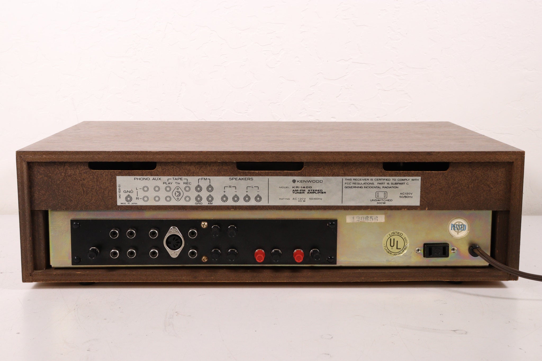 Kenwood KR1400 AM/FM Stereo Receiver
