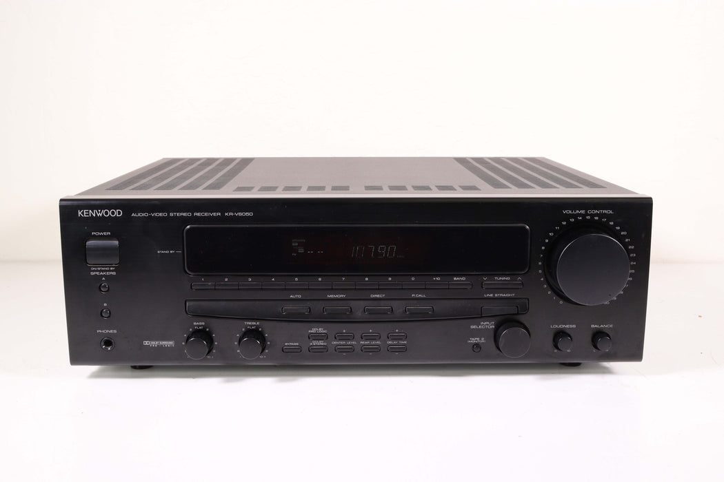 Kenwood KR-V6050 Amplifier Receiver Audio Video-Audio Amplifiers-SpenCertified-vintage-refurbished-electronics