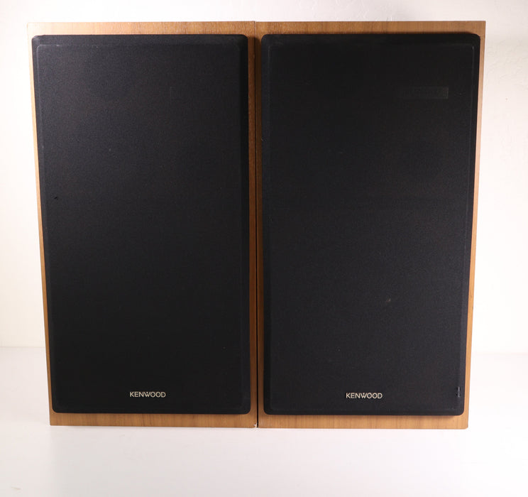 Kenwood KS-H51 3 Way Bookshelf Speaker Pair System-Speakers-SpenCertified-vintage-refurbished-electronics