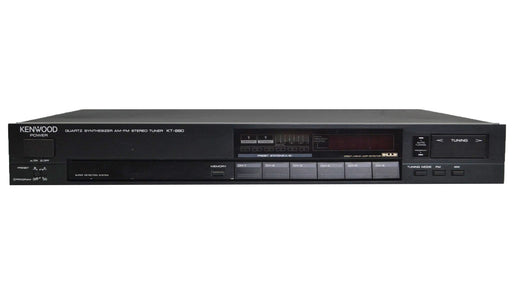 Kenwood KT-880 Quartz Synthesizer Natural Sound AM/FM Stereo Tuner-Electronics-SpenCertified-refurbished-vintage-electonics