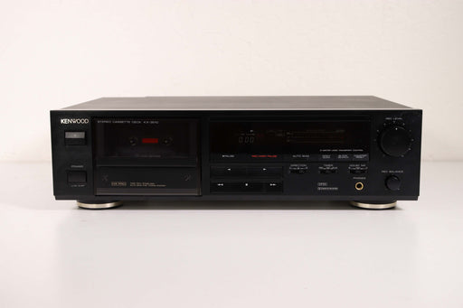 Kenwood KX-3510 Stereo Cassette Deck Single System HX Pro Auto Bias-Cassette Players & Recorders-SpenCertified-vintage-refurbished-electronics