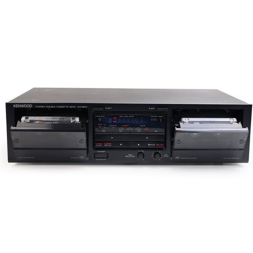 Kenwood KX-69W Dual Cassette Player Recorder-Electronics-SpenCertified-refurbished-vintage-electonics