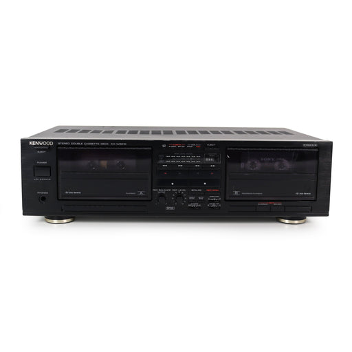 Kenwood KX-W6010 Dual Deck Cassette Player/Recorder-Electronics-SpenCertified-refurbished-vintage-electonics