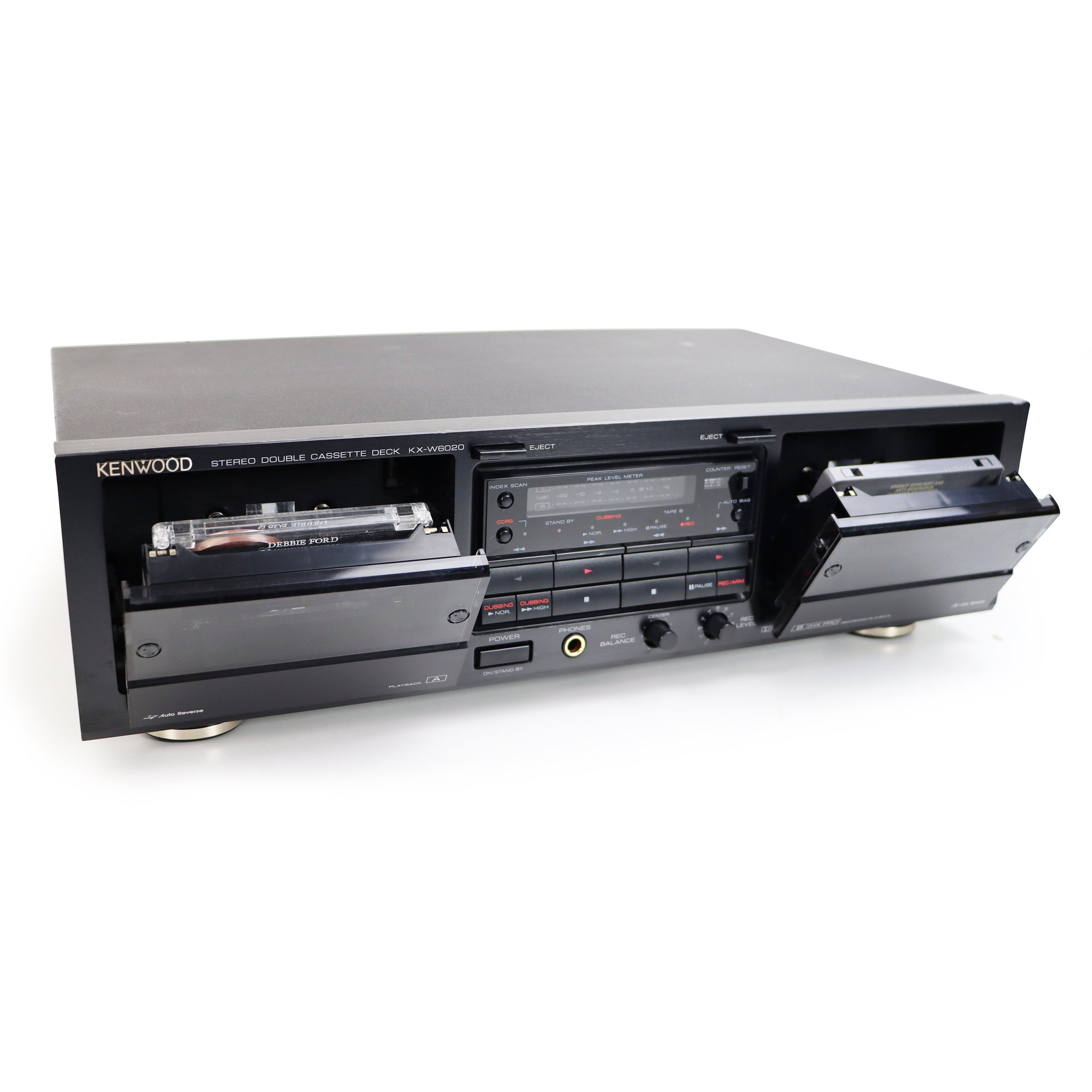 Kenwood KX-W6020 Stereo Double Cassette Deck