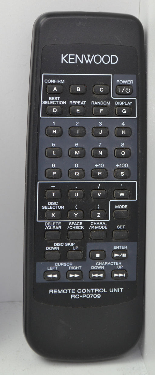 Kenwood - RC-P0709 - Remote Control Unit - Disc CD Player Changer-Remote-SpenCertified-refurbished-vintage-electonics