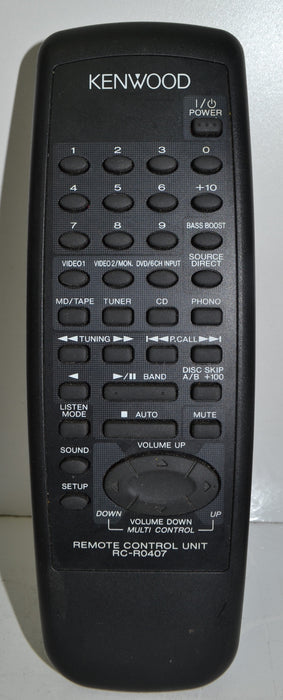 Kenwood RC-R0407 Receiver Remote Control-Remote-SpenCertified-refurbished-vintage-electonics
