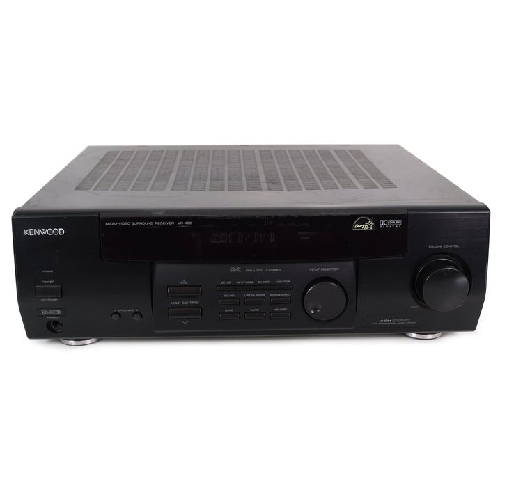 Kenwood VR-406 A/V Surround Receiver Home Stereo Amplifier-Electronics-SpenCertified-refurbished-vintage-electonics