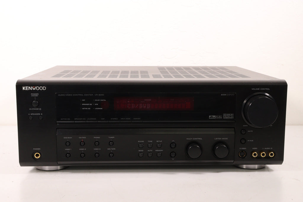 Kenwood VR-8050 Home Theater Receiver Phono 6.1 AM/FM Black