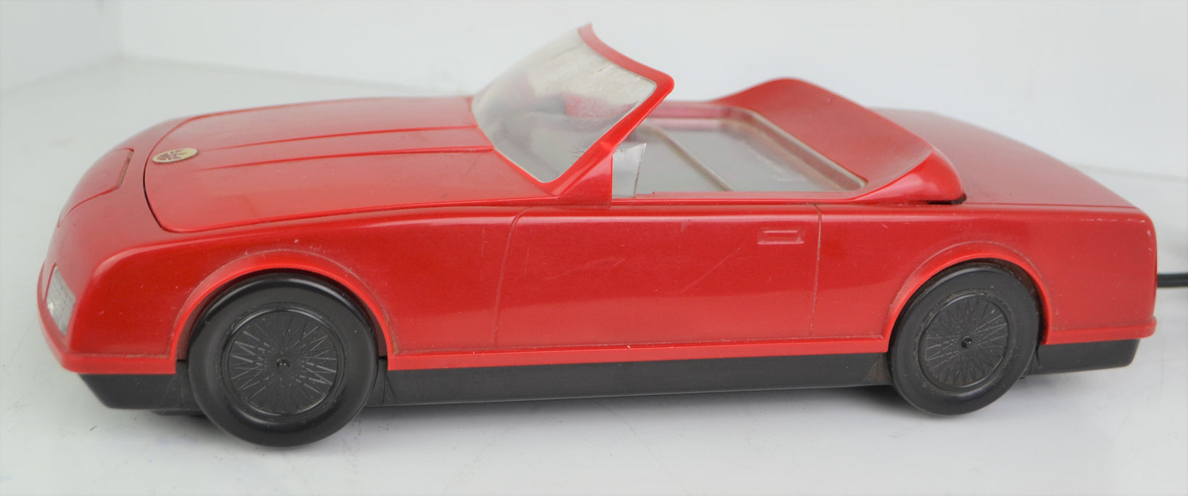 Kinyo Red Convertible Car 1 Way VHS Rewinder (375016 075219)-Electronics-SpenCertified-refurbished-vintage-electonics