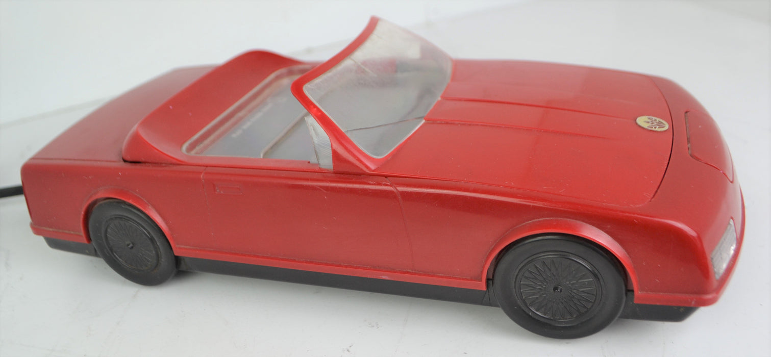Kinyo Red Convertible Car 1 Way VHS Rewinder (375016 075219)-Electronics-SpenCertified-refurbished-vintage-electonics