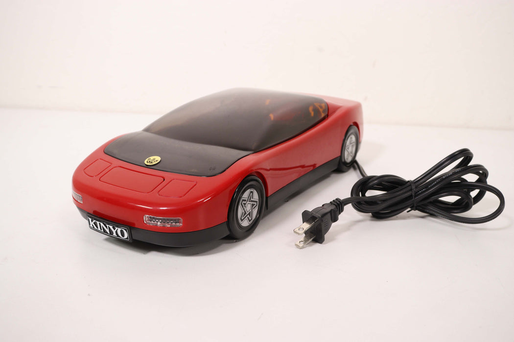 Kinyo Red Racecar VHS Tape Rewinder-vhs rewinder-SpenCertified-vintage-refurbished-electronics