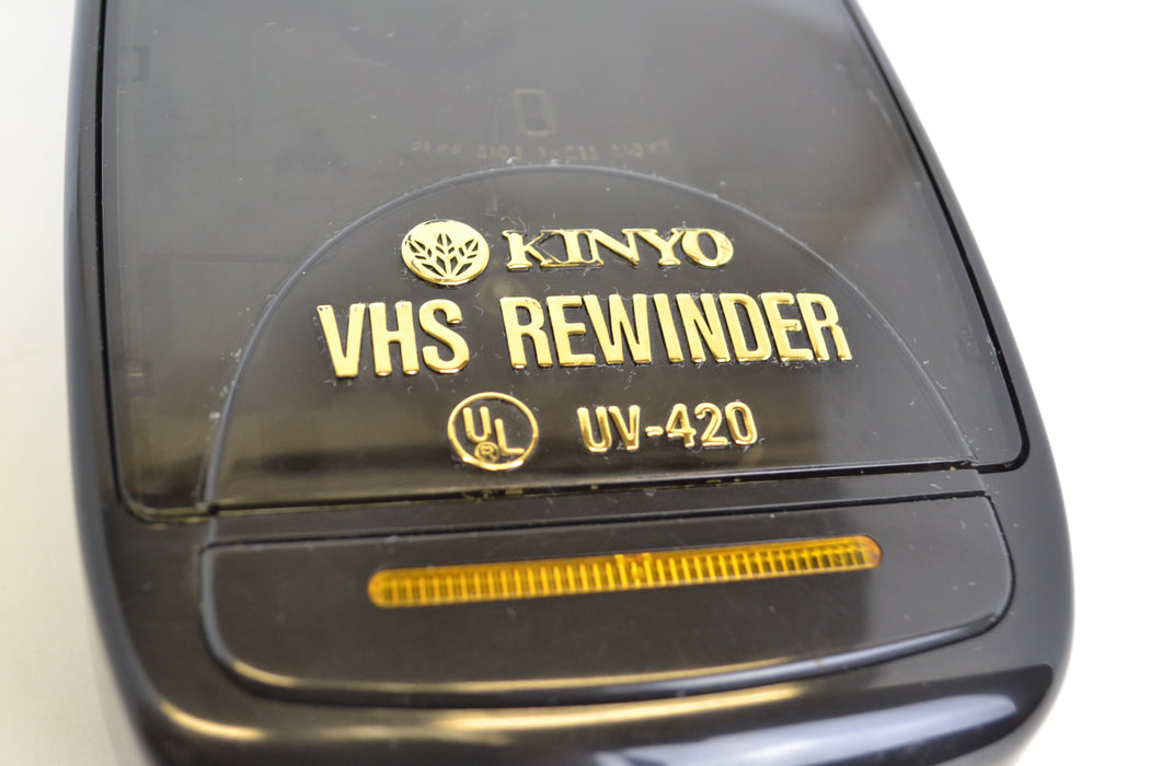 Kinyo - UV-420 - 1-Way VHS Video Rewinder-Electronics-SpenCertified-refurbished-vintage-electonics