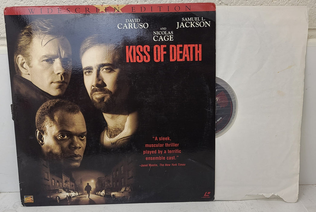 Kiss Of Death LaserDisc Movie-Electronics-SpenCertified-refurbished-vintage-electonics