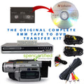 Kit for Converting 8mm Tapes to DVD | Video 8 Hi8 Digital 8 | Everything You Need | DVD Recorder + Camera