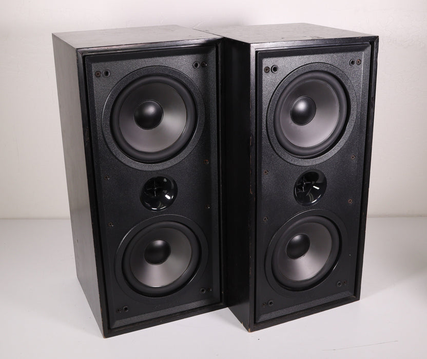 Klipsch KG2.5 Black Satin Large Bookshelf Speaker Pair Set-Speakers-SpenCertified-vintage-refurbished-electronics