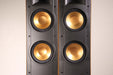 Klipsch RF15 Cherry Tower Speaker Pair 3 Way Horn Tweeter Stereo Audio-Speakers-SpenCertified-vintage-refurbished-electronics