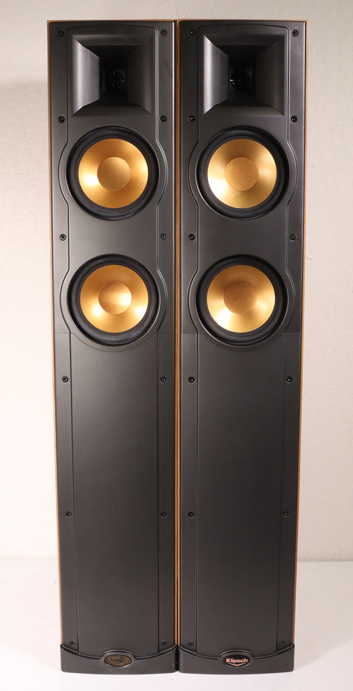 Klipsch RF15 Cherry Tower Speaker Pair 3 Way Horn Tweeter Stereo Audio-Speakers-SpenCertified-vintage-refurbished-electronics