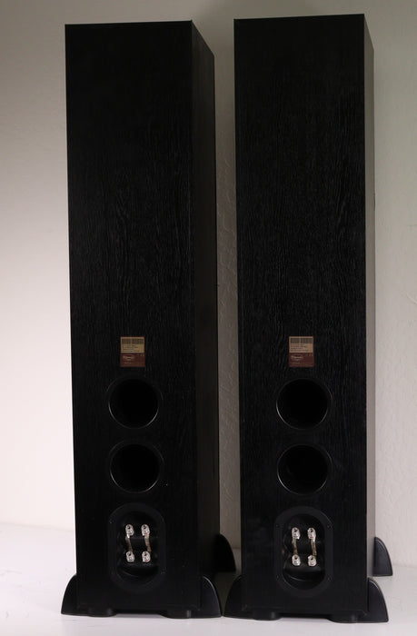 Klipsch RF82 IV Black Tower Speakers 8 Ohm 150 Watts (Pair)-Speakers-SpenCertified-vintage-refurbished-electronics