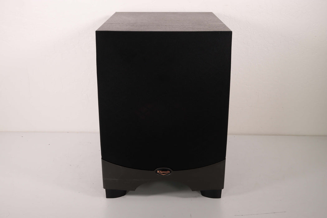 Klipsch RW 10 BLACK 10 Inch Powered Subwoofer Speaker System-Speakers-SpenCertified-vintage-refurbished-electronics