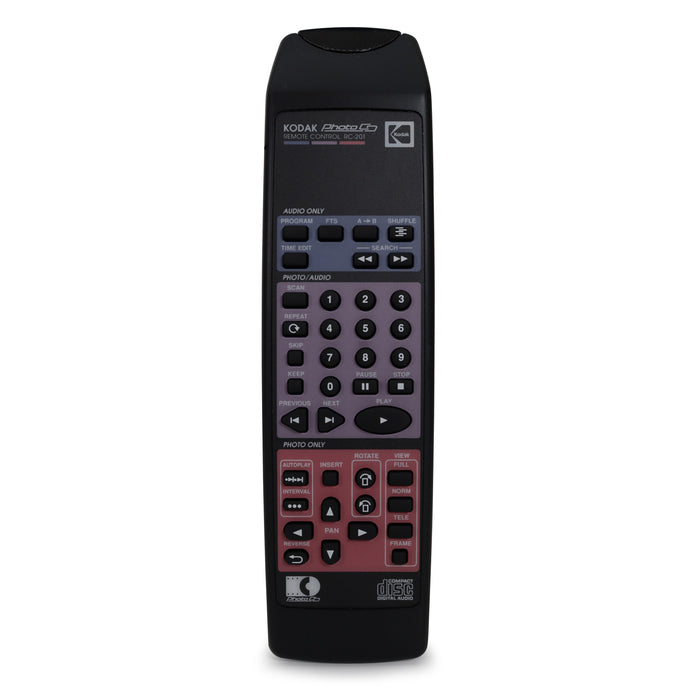 Kodak Photo CD Remote Control RC-201 For Kodak 0P009240 DCD-900 RKK6650/300-Electronics-SpenCertified-refurbished-vintage-electonics