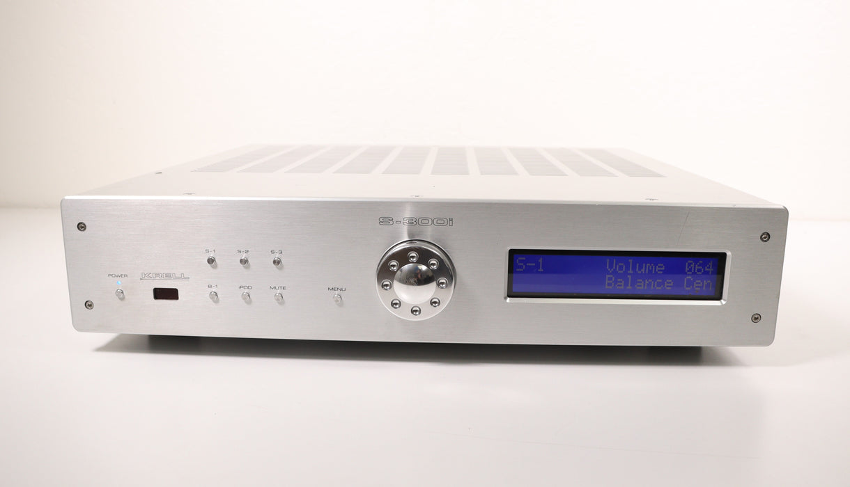 Krell S-300i Stereo 2 Channel Audio Integrated Amplifier (No remote)-Power Amplifiers-SpenCertified-vintage-refurbished-electronics