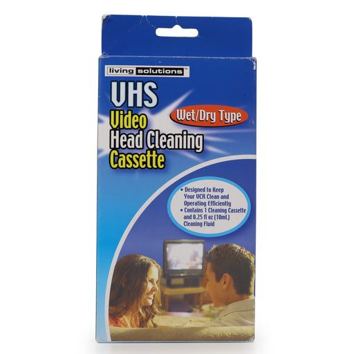 Living Solutions Video Head Cleaning Cassette-Electronics-SpenCertified-refurbished-vintage-electonics