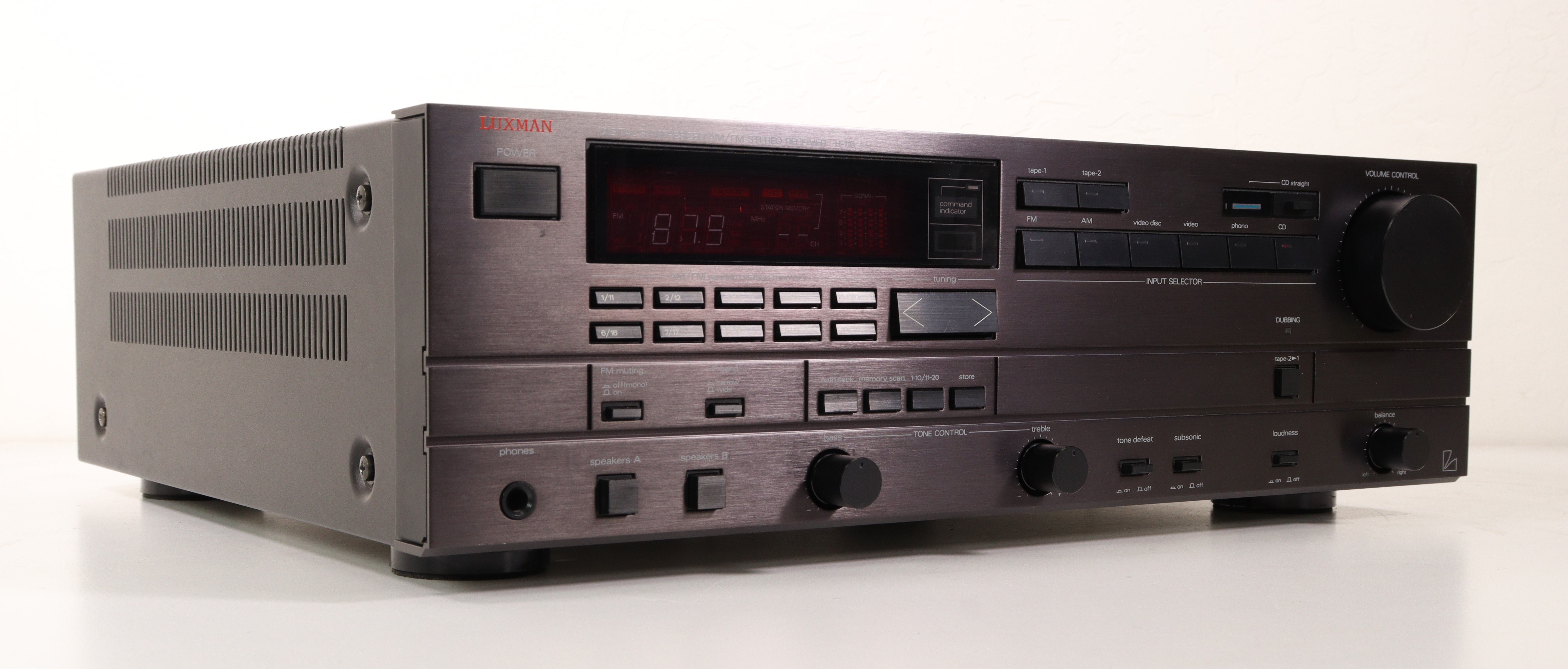 Luxman R-115 Digital Synthesized AM/FM Stereo Receiver — SpenCertified