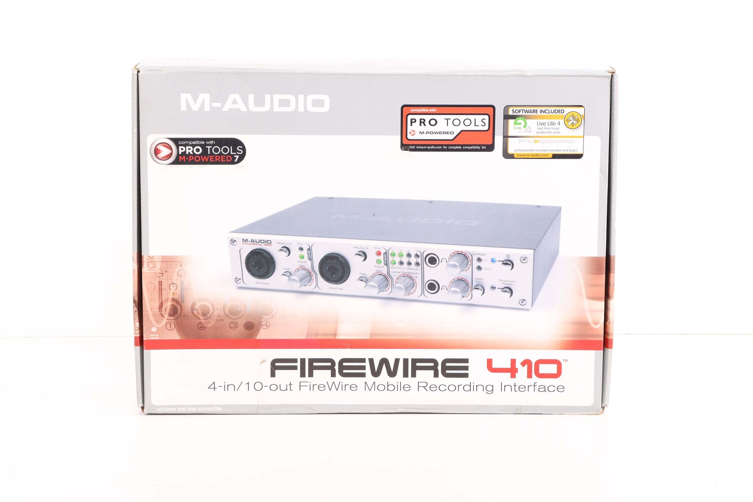 Interface Audio M-Audio FireWire 410 - Fonctionne (occasion)
