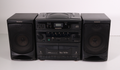 MAGNAVOX AZ9340 MX01 Portable Mini System Boombox AM/FM Radio CD Dual Cassette
