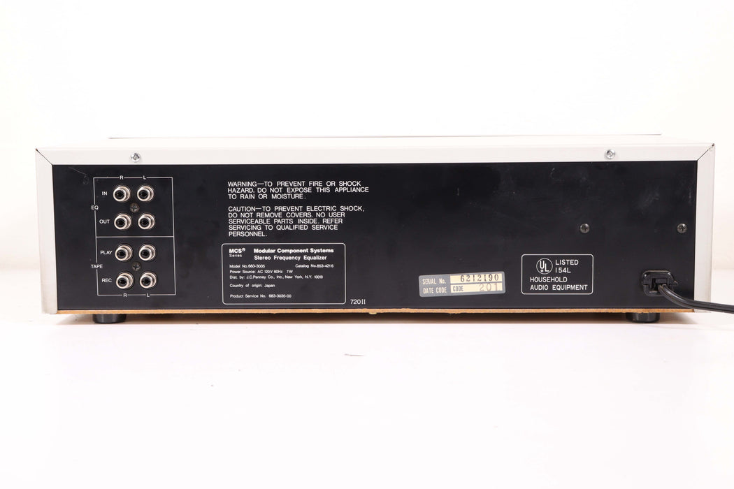 MCS 3035 Stereo Frequency Equalizer 10 Band Vintage-Equalizers-SpenCertified-vintage-refurbished-electronics