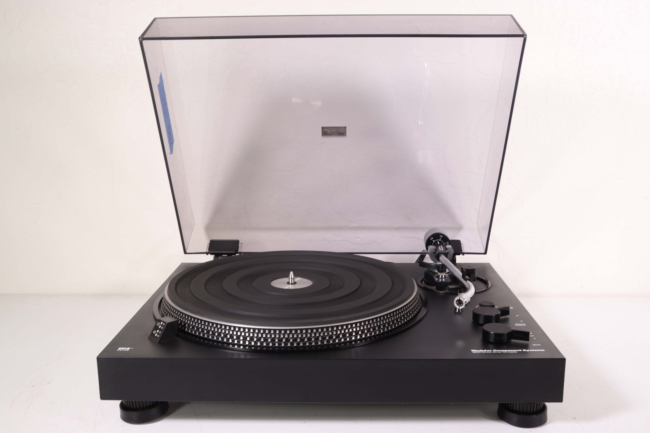 Mcs Led Digital Turntable MCS Modular Component Systems 6600 Direct Drive Turntable — SpenCertified