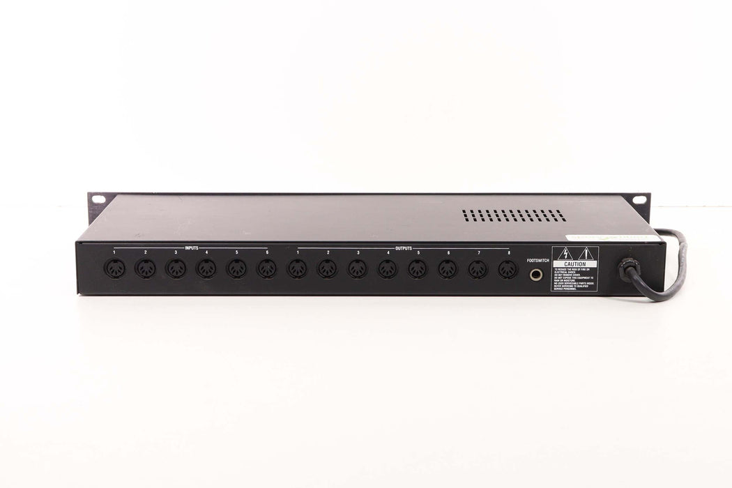 MIDI Patchbay/Processor MX-8 8-Output Midi Thru Box-Musical Instrument Amplifiers-SpenCertified-vintage-refurbished-electronics