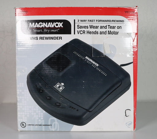Magnavox 2-Way VHS Rewinder M61118 Saves Wear On Your VCR-vhs rewinder-SpenCertified-vintage-refurbished-electronics