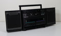 Magnavox AW 7790 Stereo Sound System Portable Dual Cassette Player Recorder Boombox EQ AM FM Radio