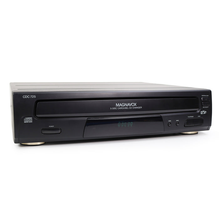 Magnavox CDC725 5 Disc Carousel CD Changer-Electronics-SpenCertified-refurbished-vintage-electonics