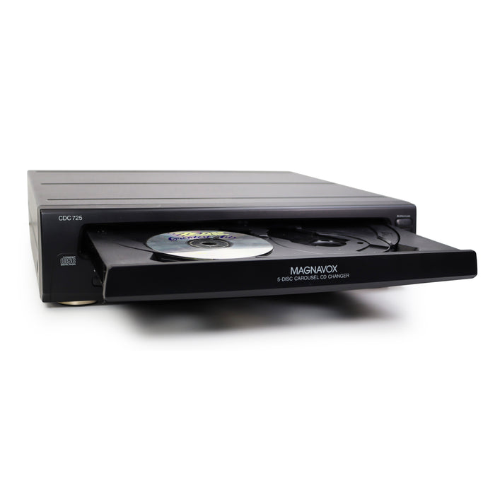 Magnavox CDC725 5 Disc Carousel CD Changer-Electronics-SpenCertified-refurbished-vintage-electonics