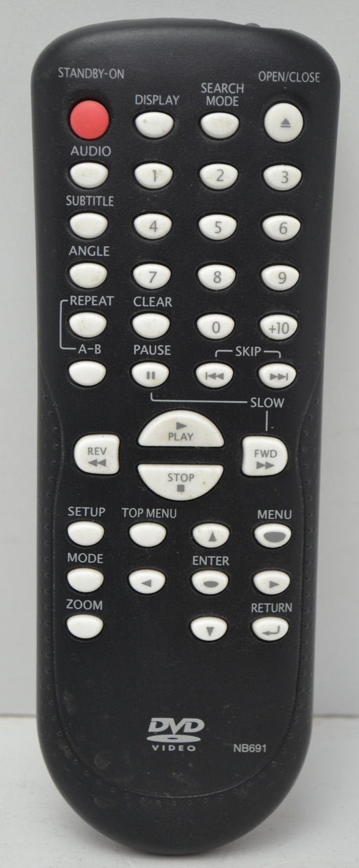 Magnavox NB091 Remote Control for DVD Player Model DP100MW8B and MDV2100-Remote-SpenCertified-refurbished-vintage-electonics