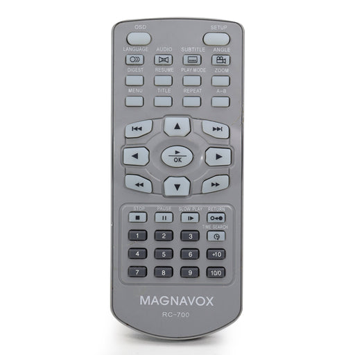 Magnavox RC-700 Remote Control for Portable DVD Player MPD820 and More-Remote-SpenCertified-refurbished-vintage-electonics