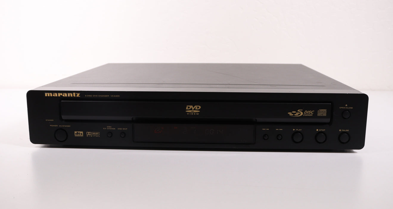 Marantz 5 Disc DVD Player Changer VC4400/U1B-SpenCertified-vintage-refurbished-electronics