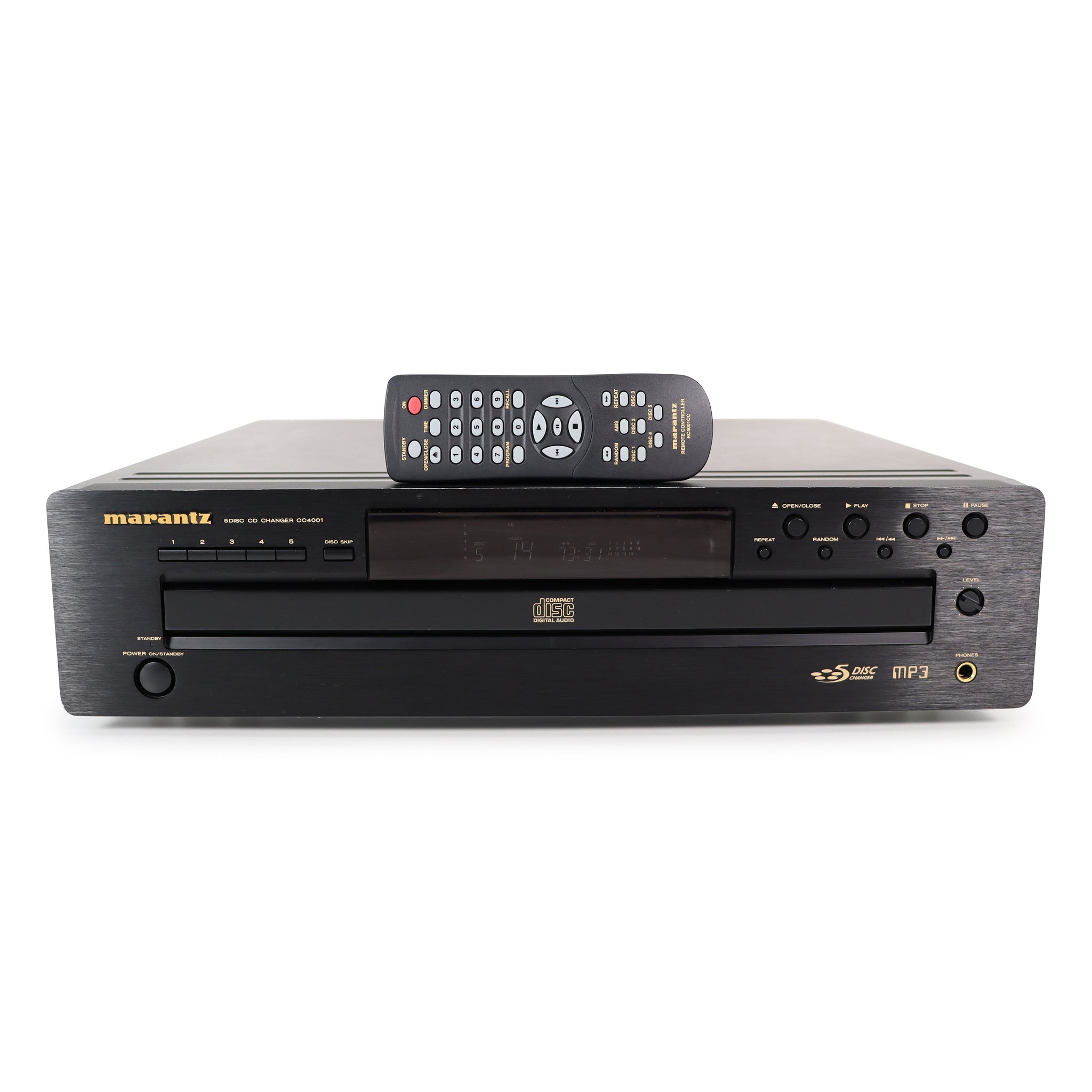 Marantz CC4001/U1B 5-Disc Carousel CD Changer — SpenCertified